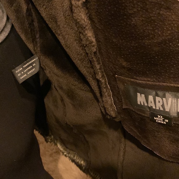 Vintage Plus Suede and Faux Fur Long Winter Coat - Picture 6 of 6